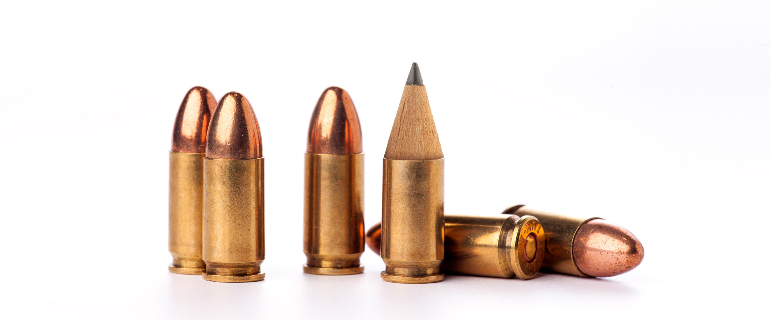 Banner of bullets turning into pencils