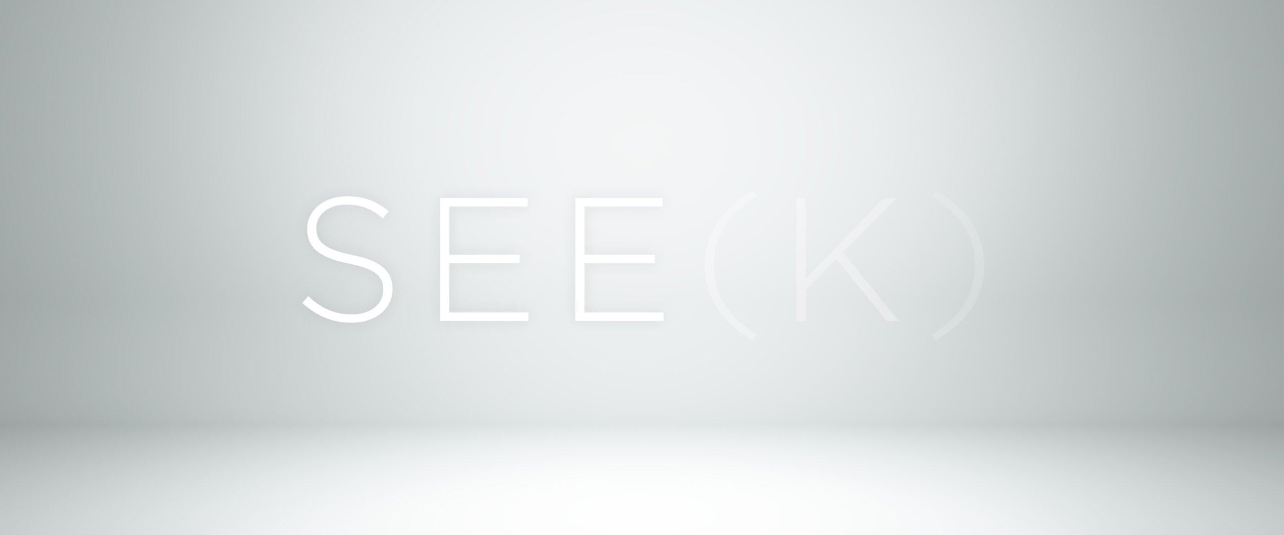 Banner of the word "See(k)"