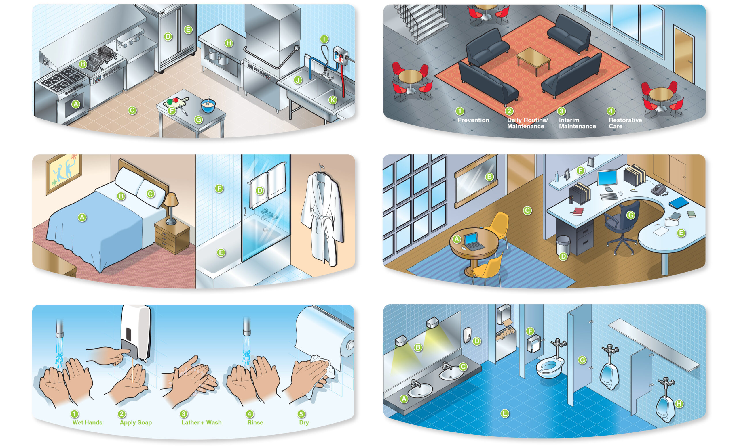 Procter and Gamble illustrations
