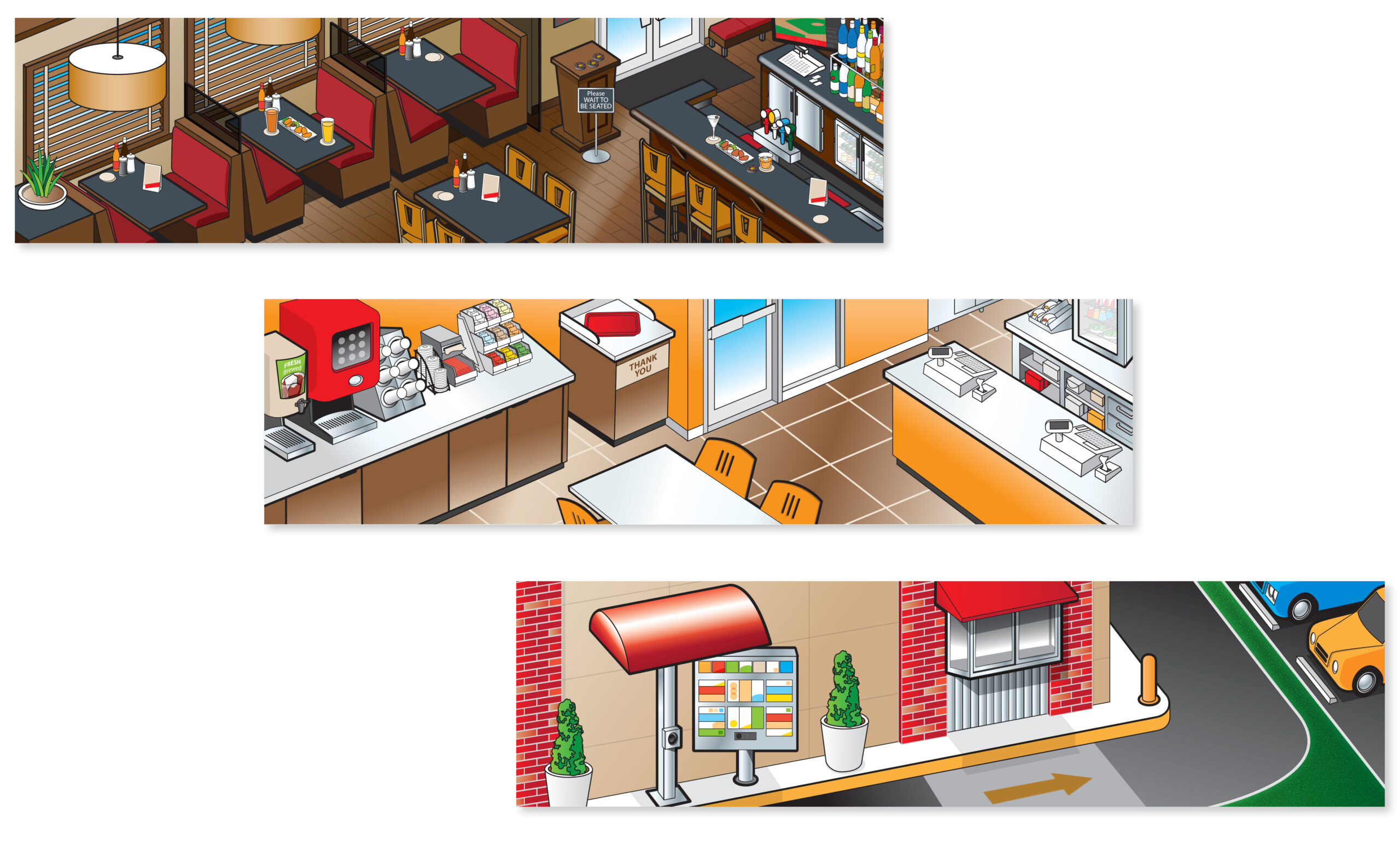 Procter and Gamble illustrations