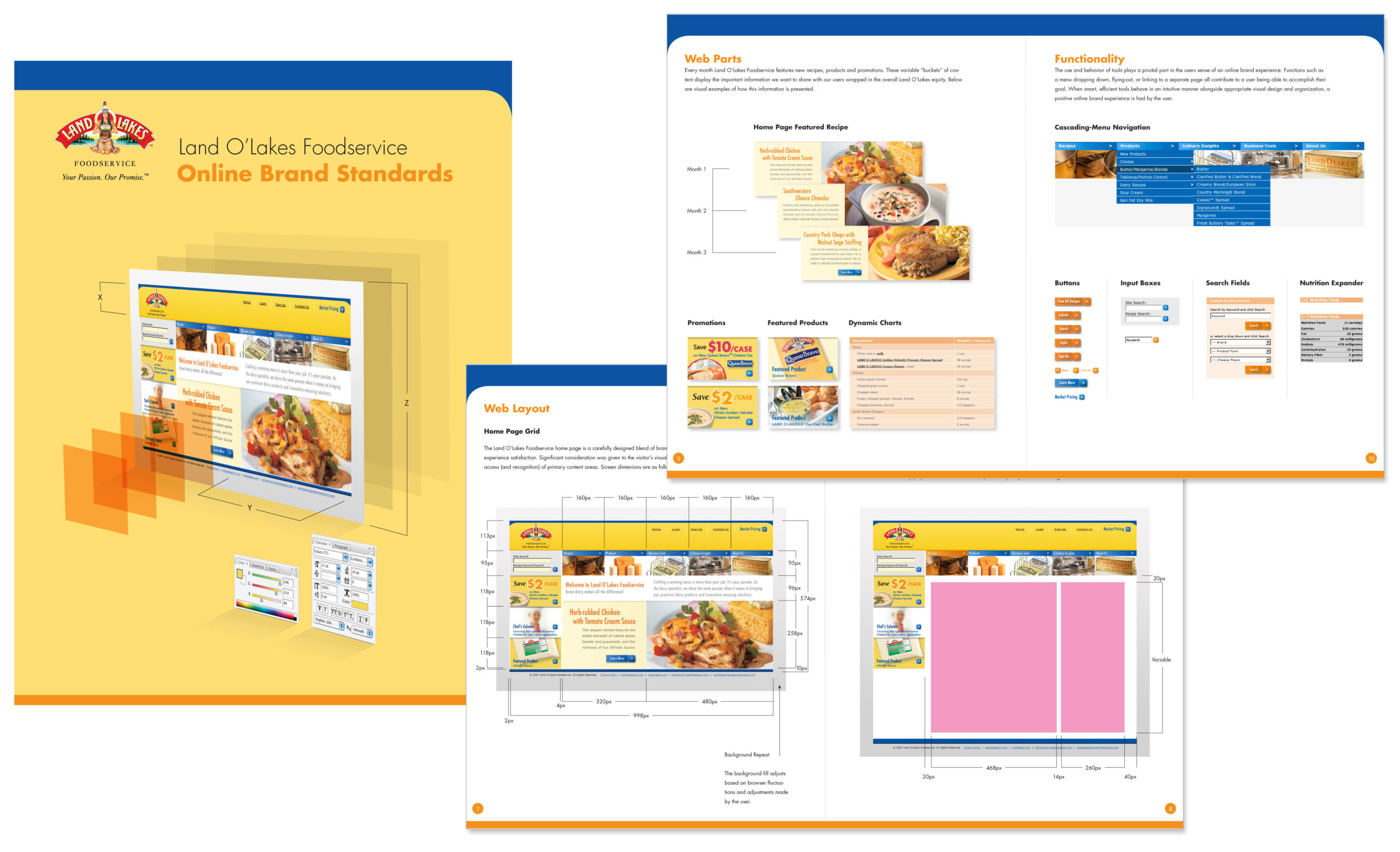 Land 'O Lakes online brand standards