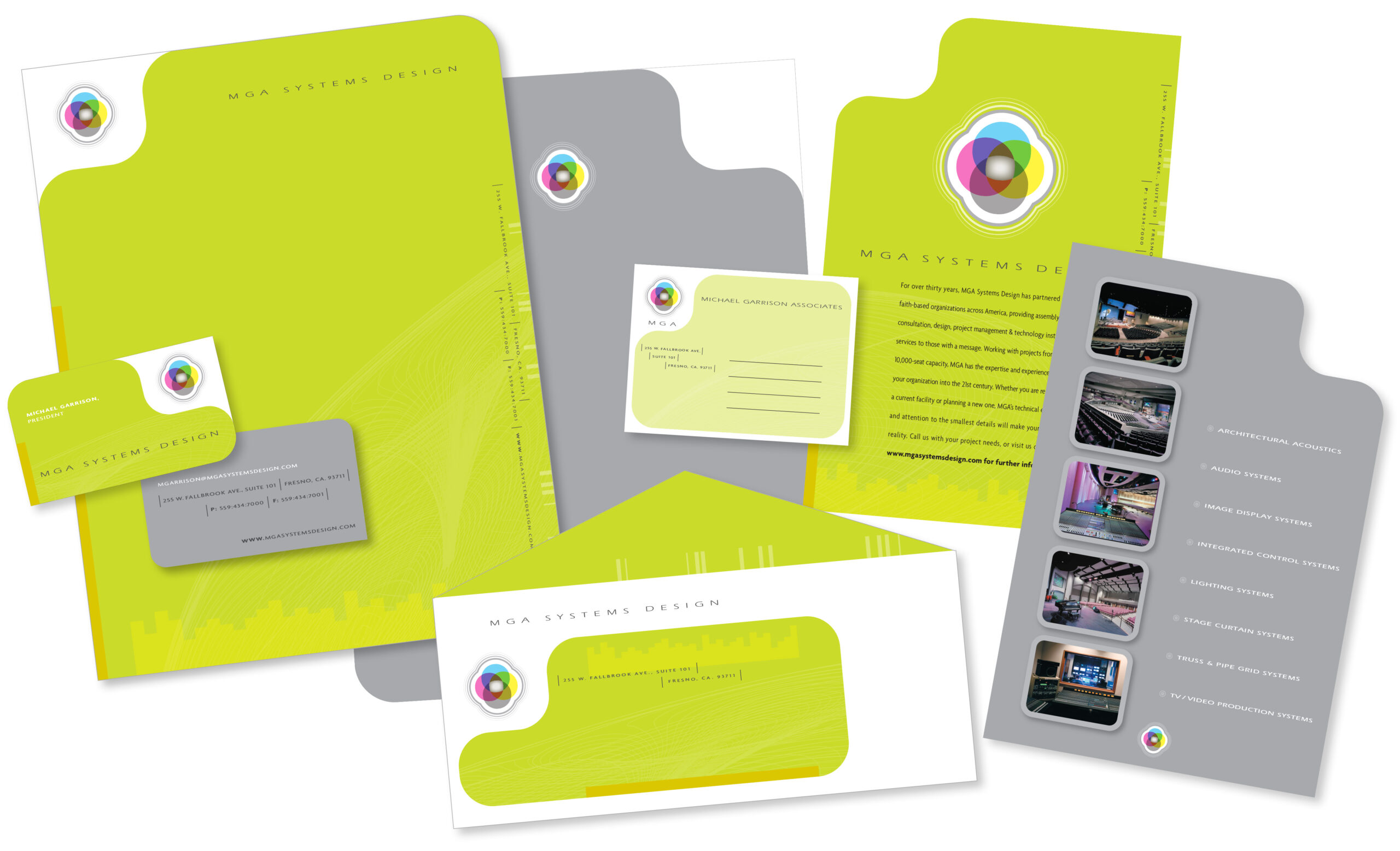 MGA Systems stationery pack