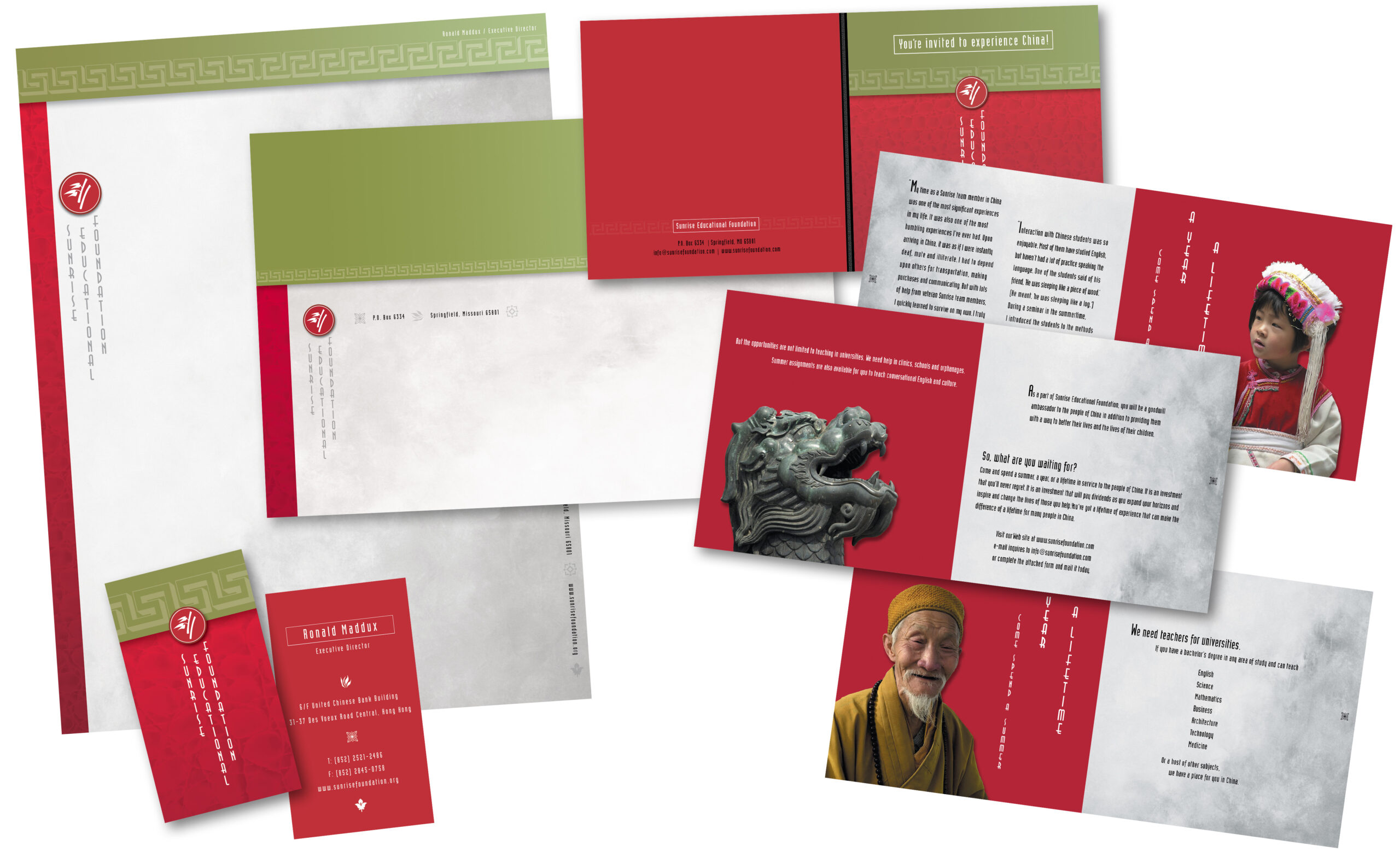 Sunrise Educational Foundation materials