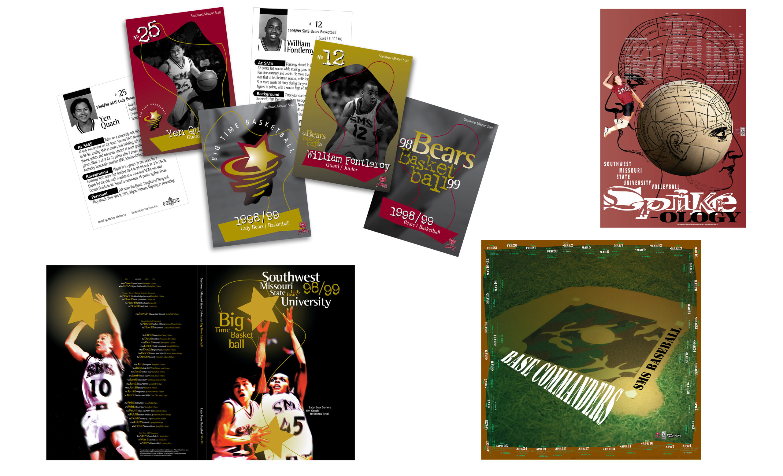 SMSU sports materials