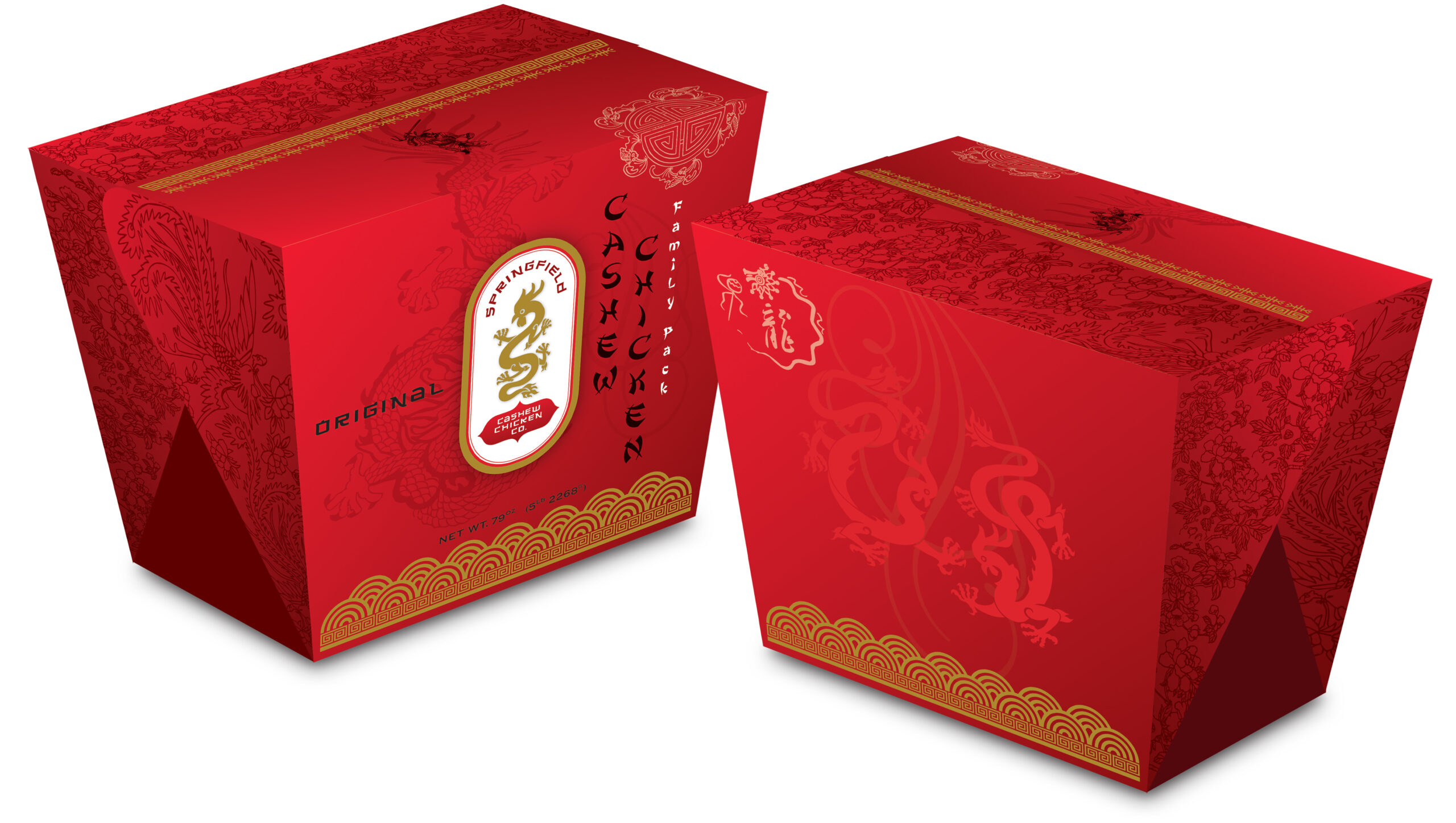 Cashew Chicken packaging