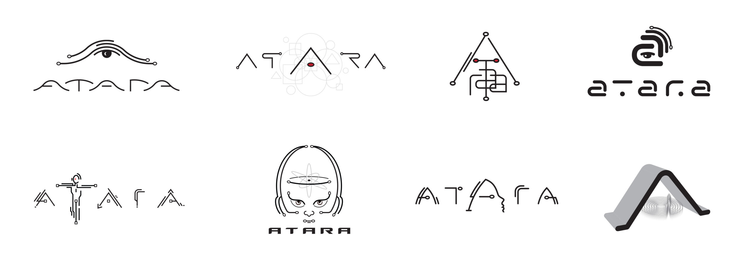 ATARA logo variations