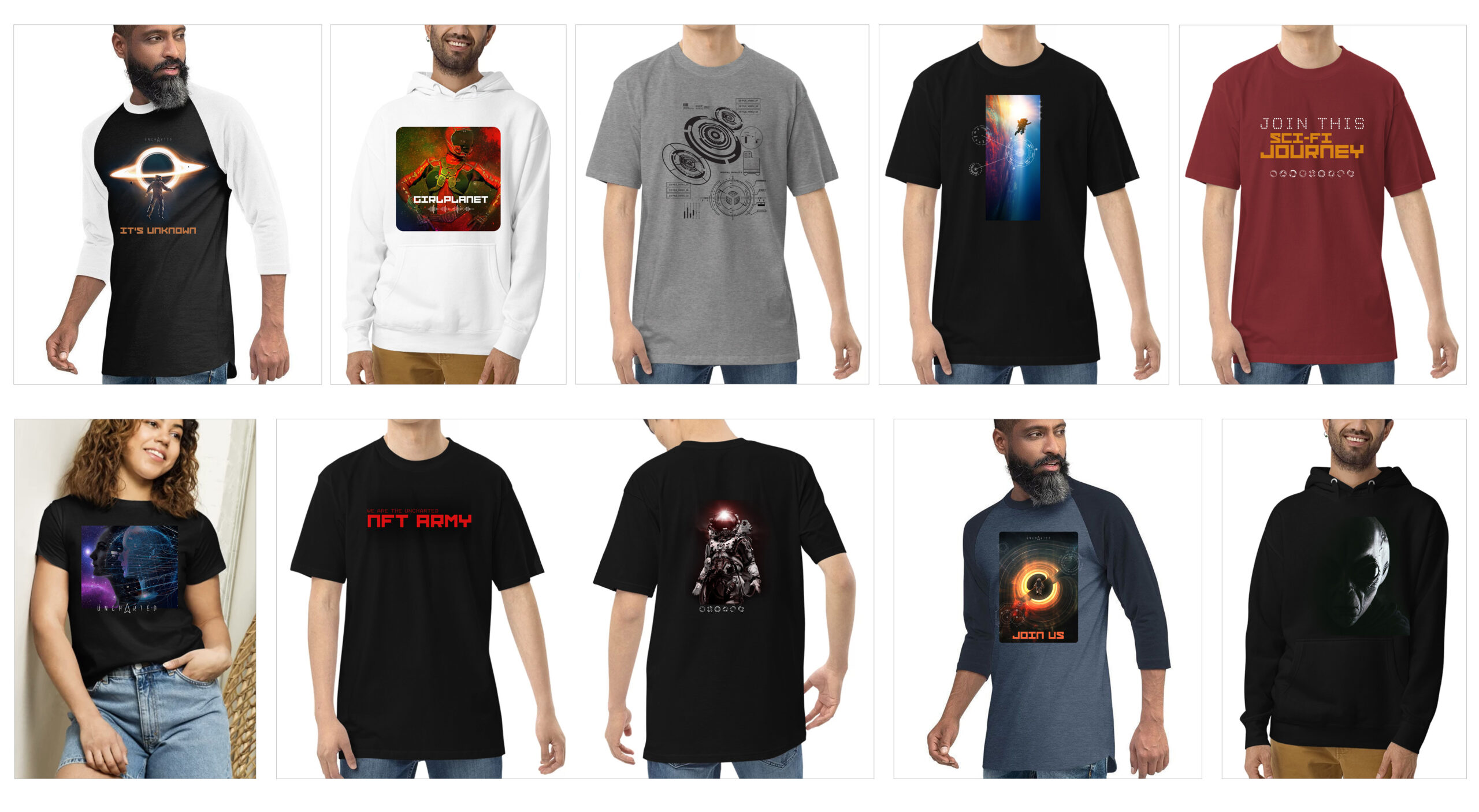 Uncharted apparel